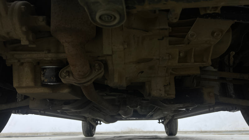 Used 2012 Maruti Suzuki Wagon R LXi Petrol Manual extra FRONT LEFT UNDERBODY VIEW