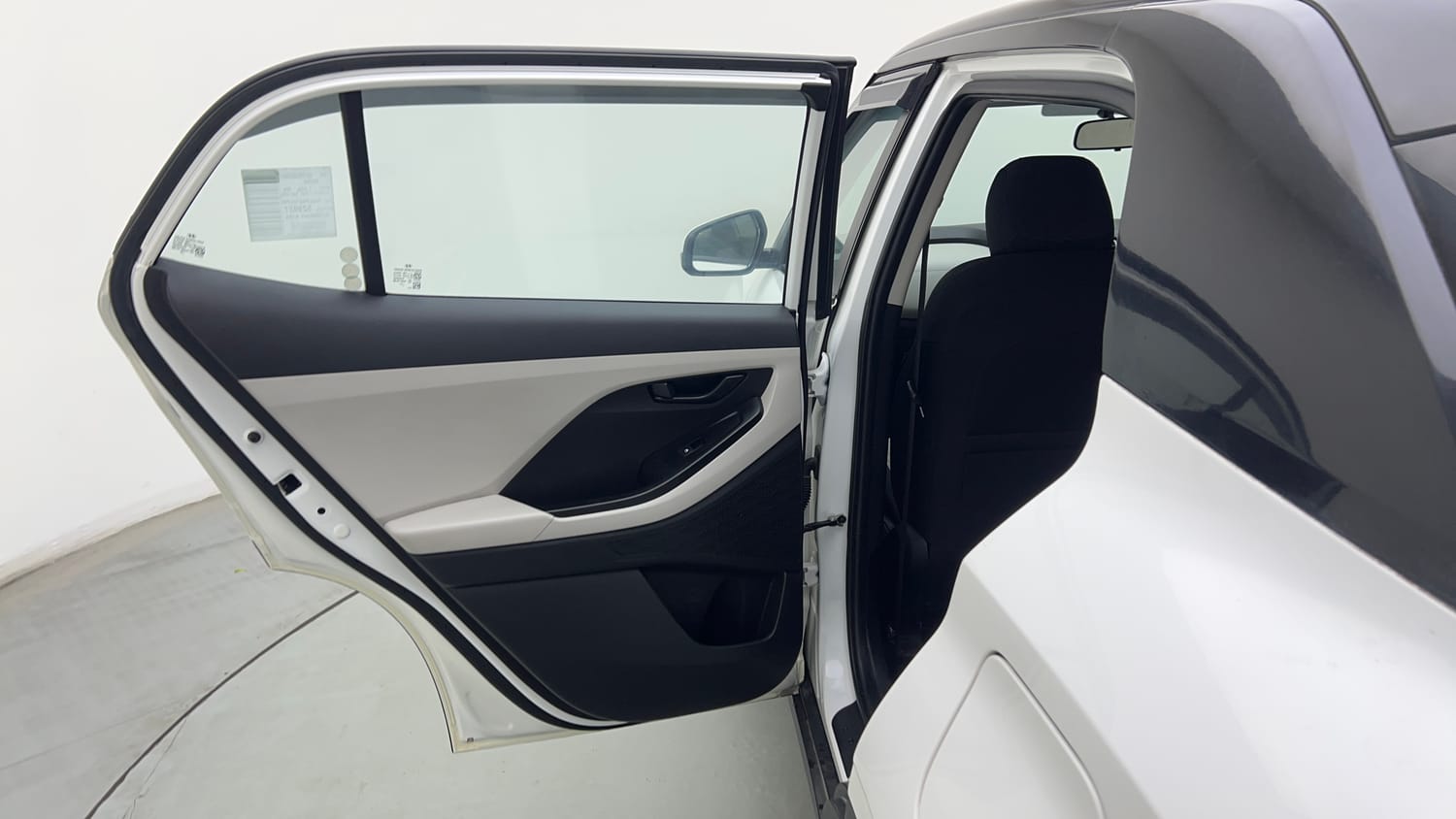 Used 2023 Hyundai Creta E 1.5 Petrol Petrol Manual interior LEFT REAR DOOR OPEN VIEW