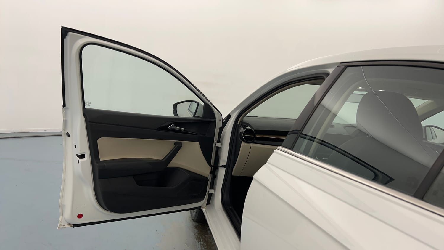 Used 2023 Skoda Slavia Style 1.0L TSI AT Petrol Automatic interior LEFT FRONT DOOR OPEN VIEW