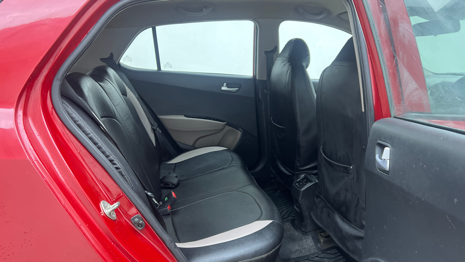Used 2019 Hyundai Grand i10 Sportz 1.2 Kappa VTVT Petrol Manual interior RIGHT SIDE REAR DOOR CABIN VIEW