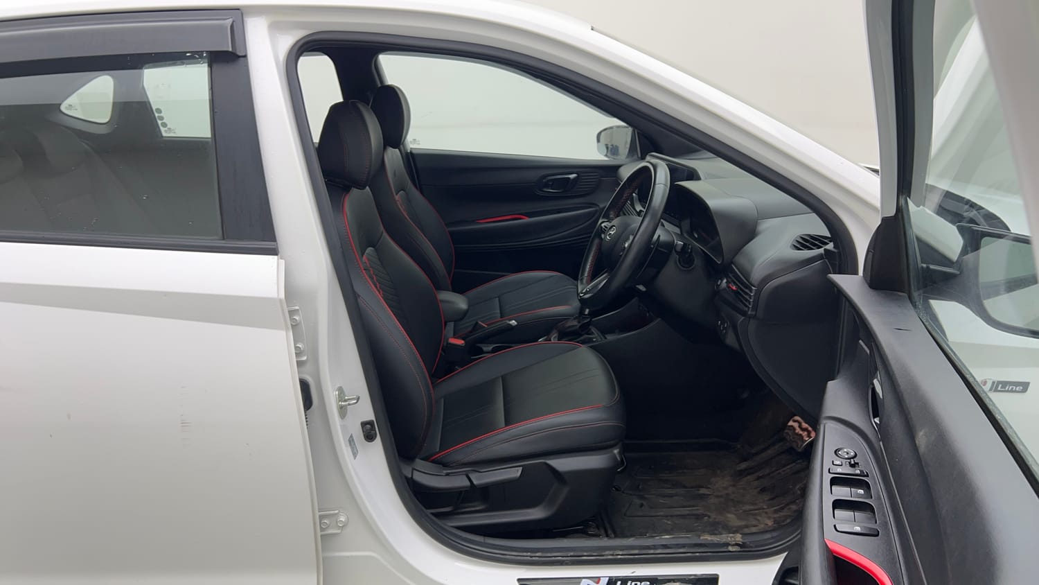Used 2023 Hyundai i20 N Line N8 1.0 Turbo DCT Petrol Automatic interior RIGHT SIDE FRONT DOOR CABIN VIEW