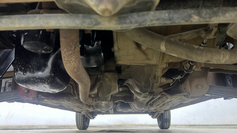 Used 2018 Maruti Suzuki Alto 800 LXi Petrol Manual extra FRONT LEFT UNDERBODY VIEW