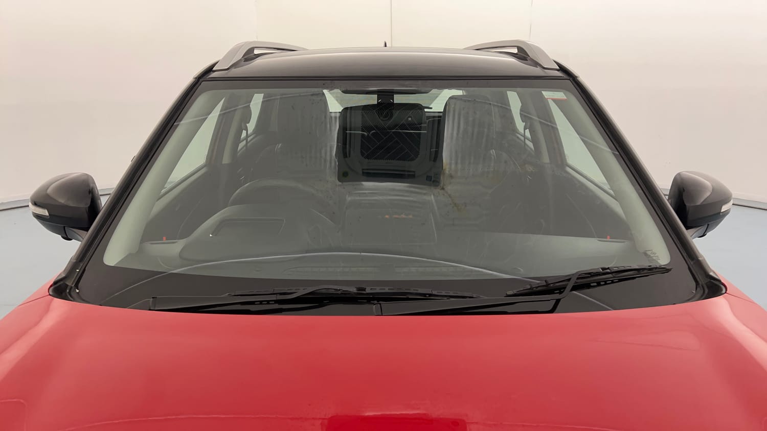 Used 2025 Maruti Suzuki Brezza Zxi Plus AT Dual Tone Petrol Automatic exterior FRONT WINDSHIELD VIEW