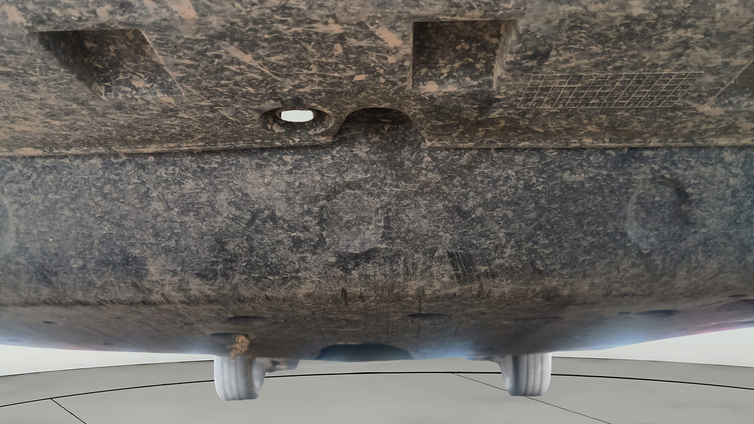Used 2023 Honda City ZX Petrol Petrol Manual extra FRONT LEFT UNDERBODY VIEW