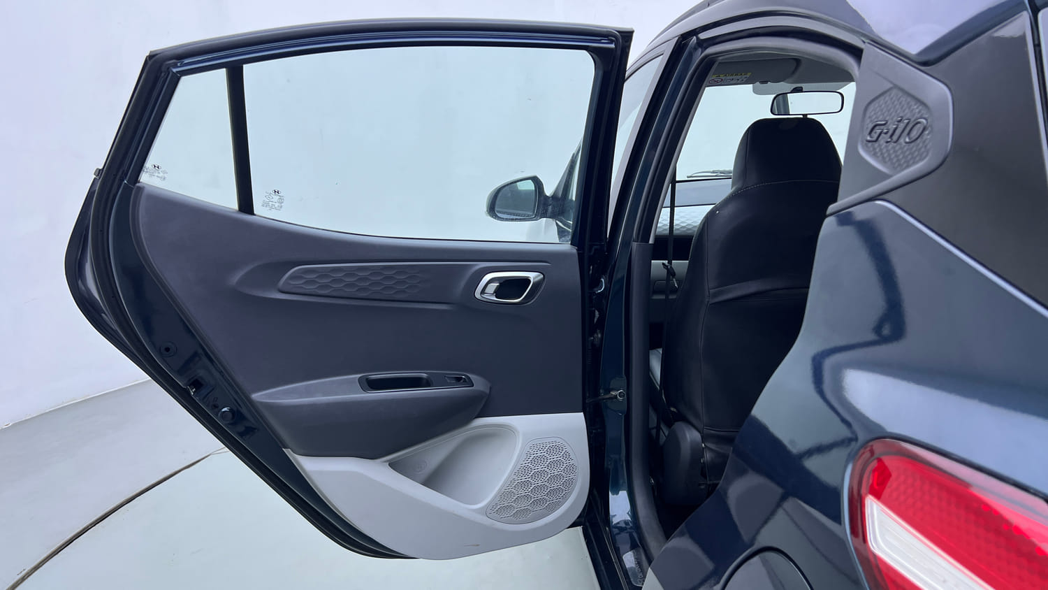 Used 2022 Hyundai Grand i10 Nios Sportz 1.2 Kappa VTVT CNG Cng Manual interior LEFT REAR DOOR OPEN VIEW