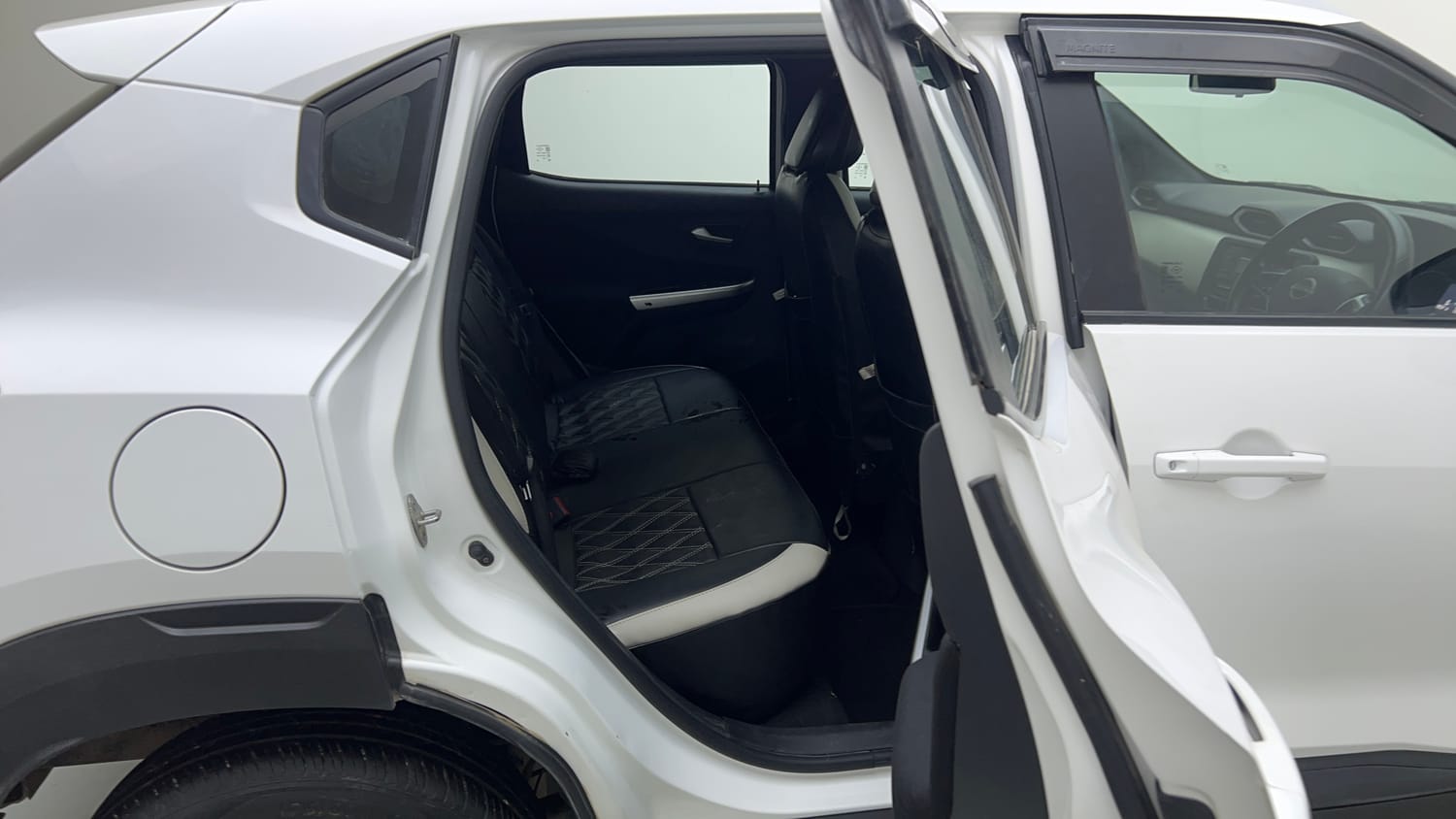 Used 2024 Nissan Magnite XL Petrol Manual interior RIGHT SIDE REAR DOOR CABIN VIEW