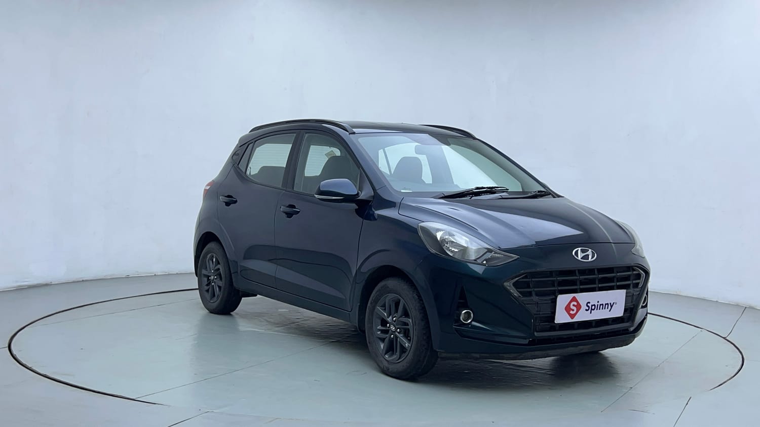 Used 2022 Hyundai Grand i10 Nios Sportz 1.2 Kappa VTVT CNG Cng Manual exterior RIGHT FRONT CORNER VIEW