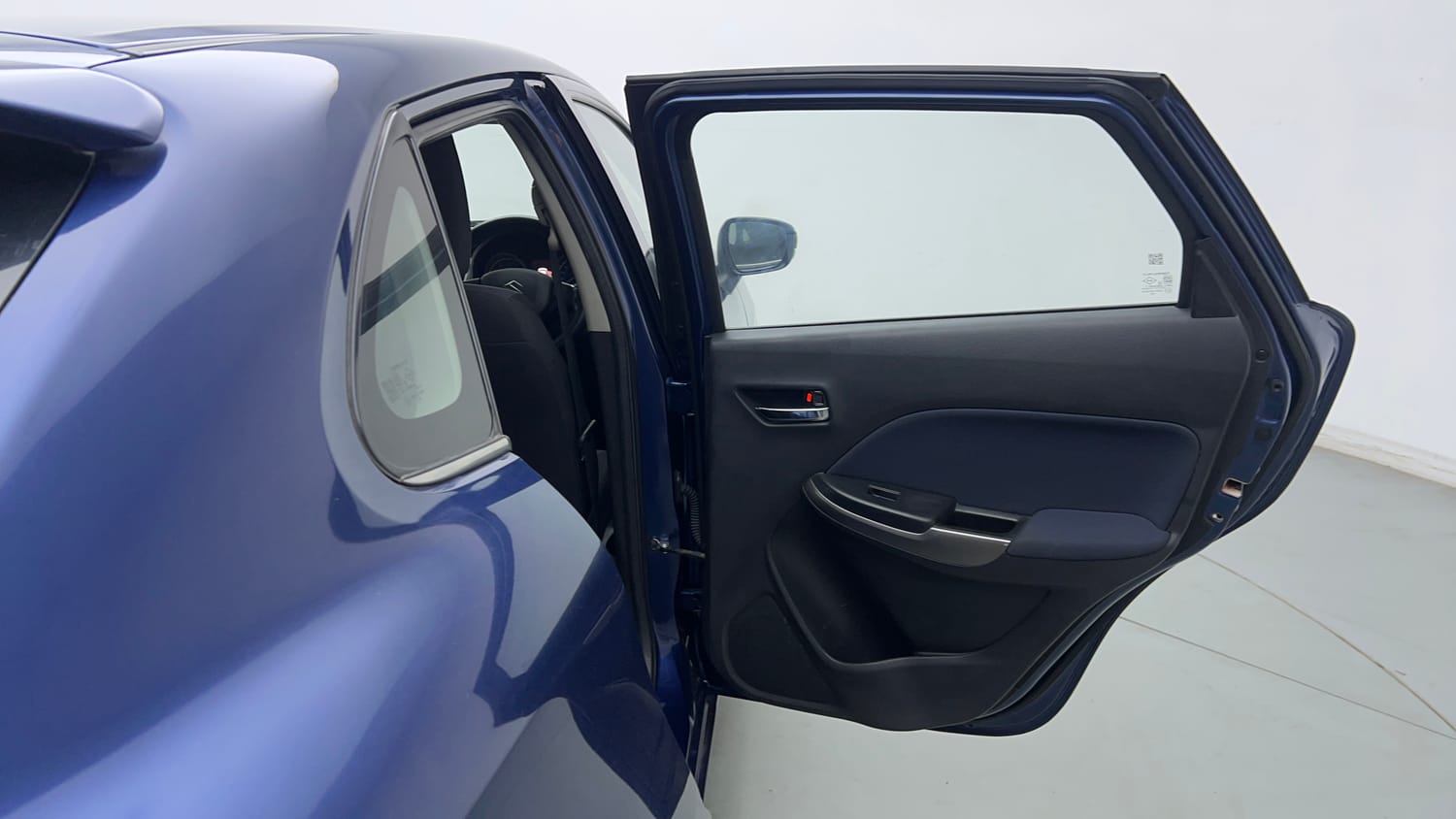 Used 2021 Maruti Suzuki Baleno Zeta Automatic Petrol Automatic interior RIGHT REAR DOOR OPEN VIEW