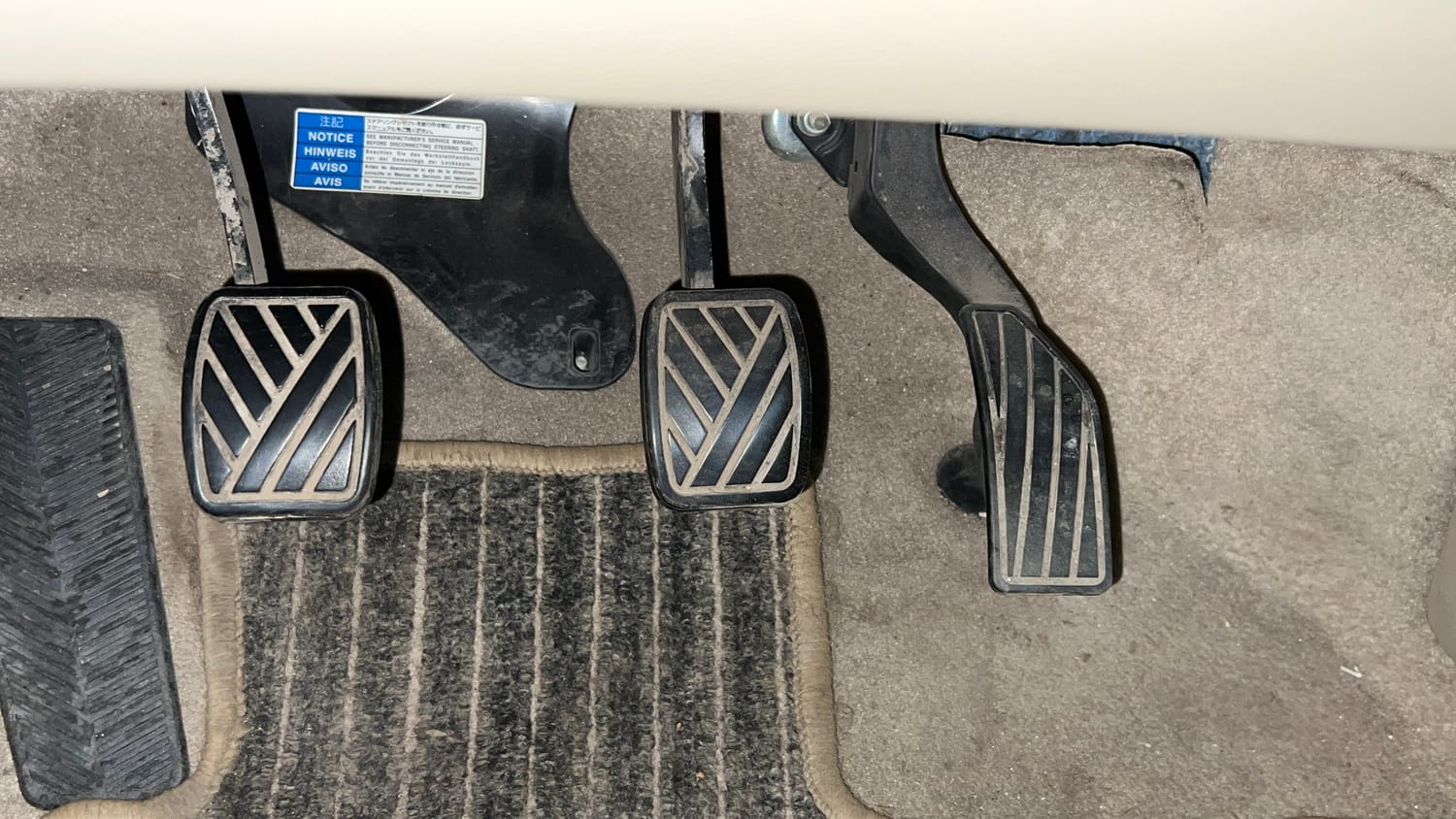 Used 2018 Maruti Suzuki Ciaz Sigma 1.4 MT Petrol Manual interior PEDALS VIEW