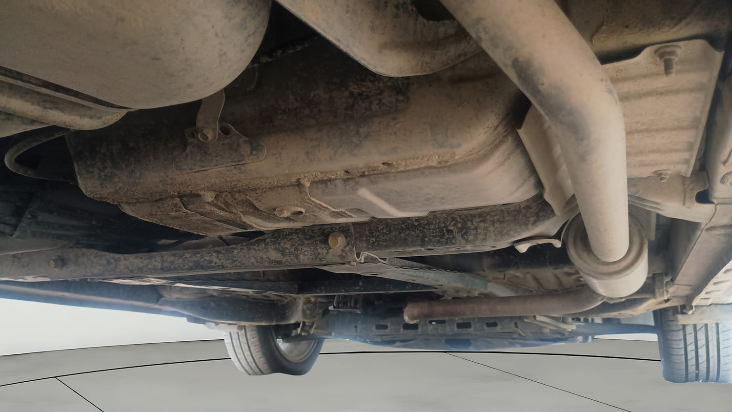 Used 2023 Honda City ZX Petrol Petrol Manual extra REAR RIGHT UNDERBODY VIEW