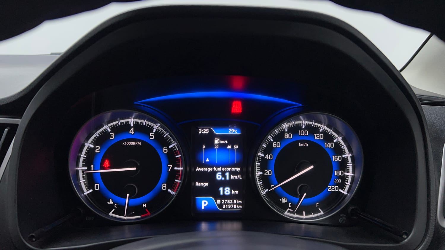 Used 2021 Maruti Suzuki Baleno Zeta Automatic Petrol Automatic interior CLUSTERMETER VIEW