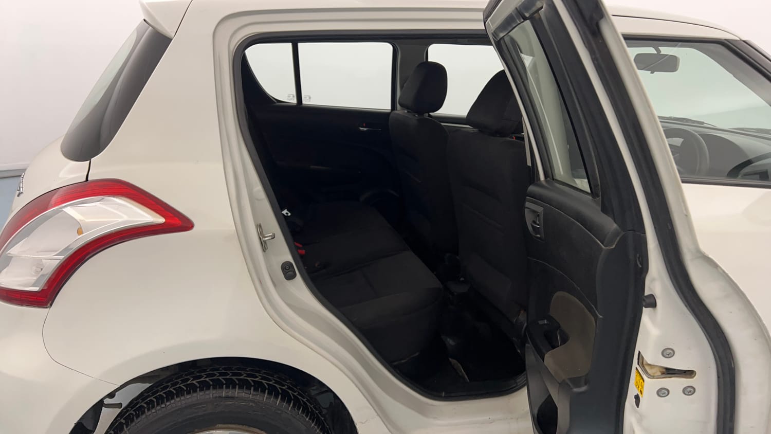 Used 2017 Maruti Suzuki Swift VXI (O) Petrol Manual interior RIGHT SIDE REAR DOOR CABIN VIEW