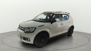 Used 2019 Maruti Suzuki Ignis Zeta 1.2 AMT Petrol Automatic exterior LEFT FRONT CORNER VIEW