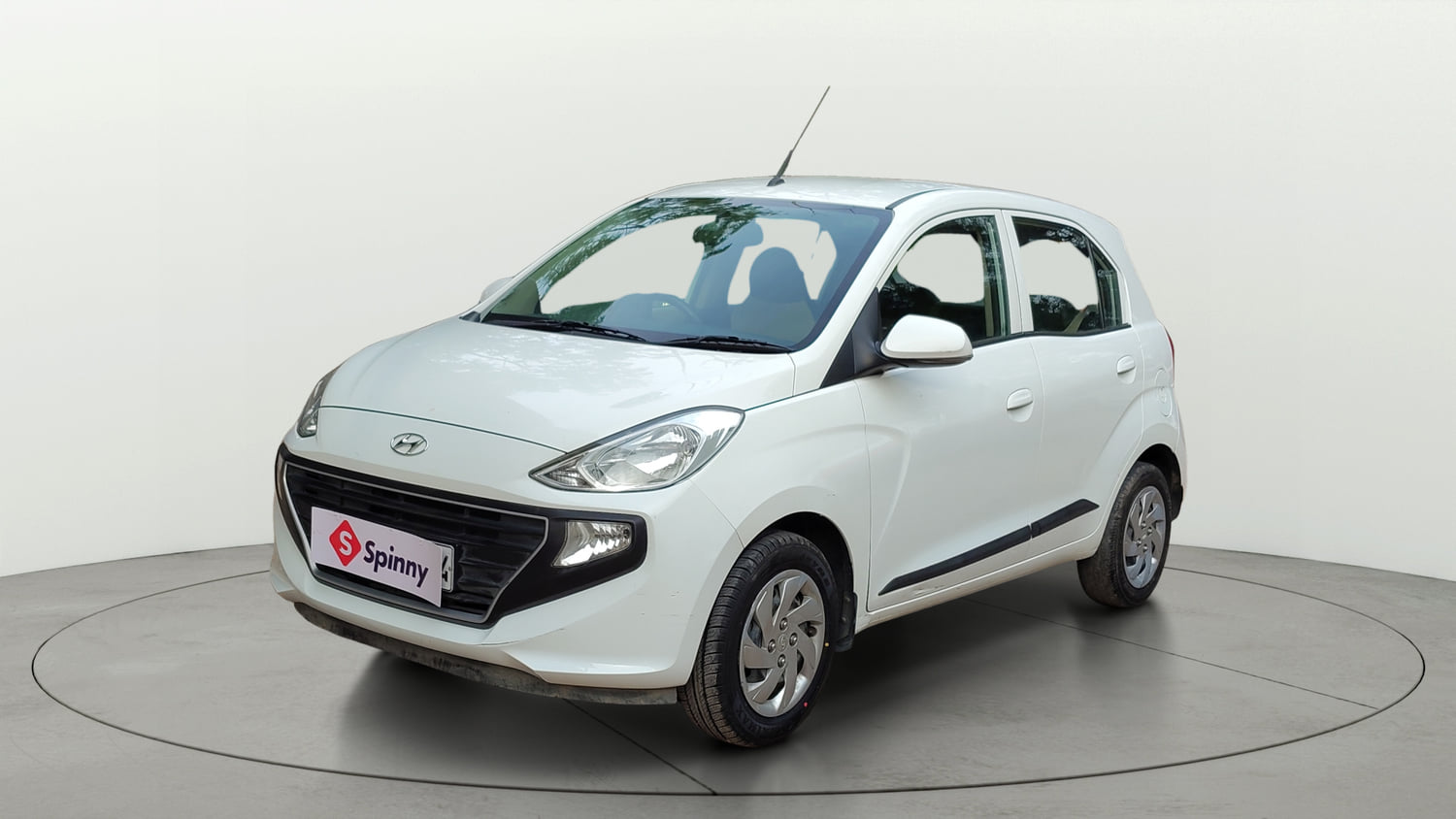 Used 2022 Hyundai Santro Sportz Petrol Manual exterior LEFT FRONT CORNER VIEW