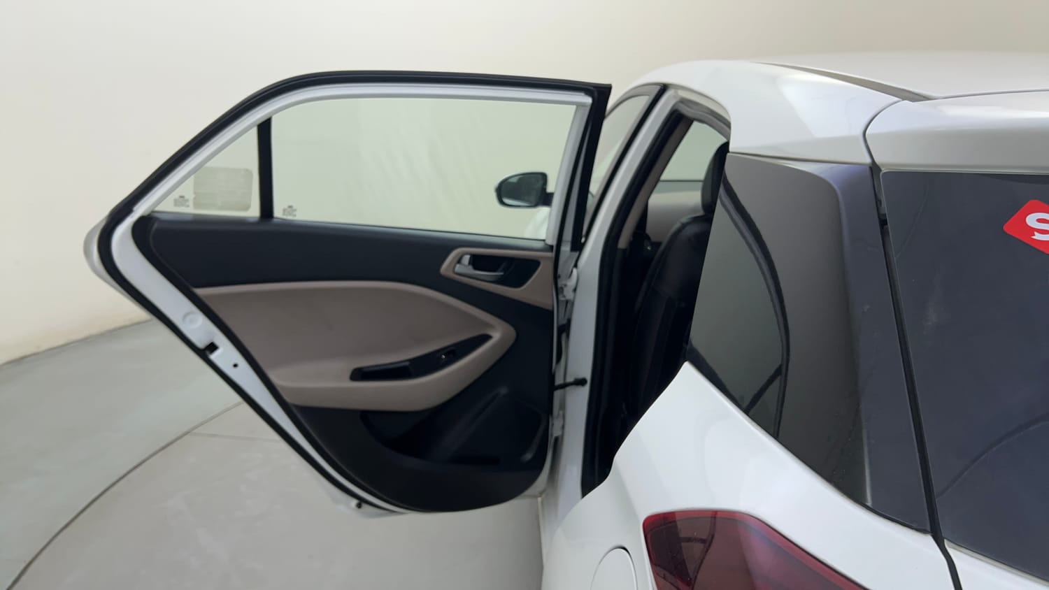 Used 2019 Hyundai Elite i20 Asta 1.2 AT Petrol Automatic interior LEFT REAR DOOR OPEN VIEW