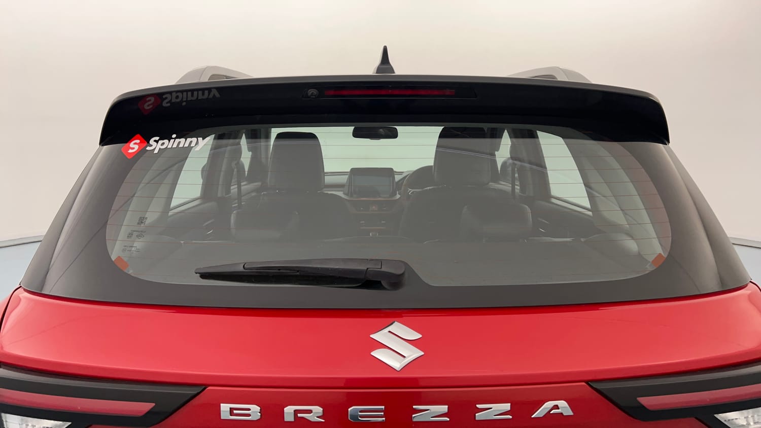 Used 2025 Maruti Suzuki Brezza Zxi Plus AT Dual Tone Petrol Automatic exterior BACK WINDSHIELD VIEW