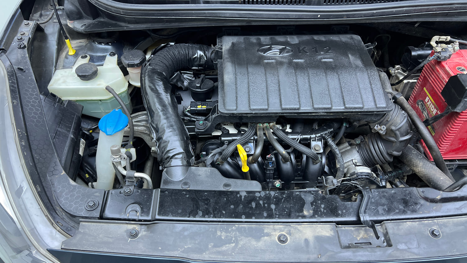 Used 2022 Hyundai Grand i10 Nios Sportz 1.2 Kappa VTVT CNG Cng Manual engine ENGINE RIGHT SIDE VIEW