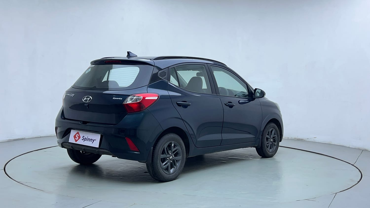 Used 2022 Hyundai Grand i10 Nios Sportz 1.2 Kappa VTVT CNG Cng Manual exterior RIGHT REAR CORNER VIEW