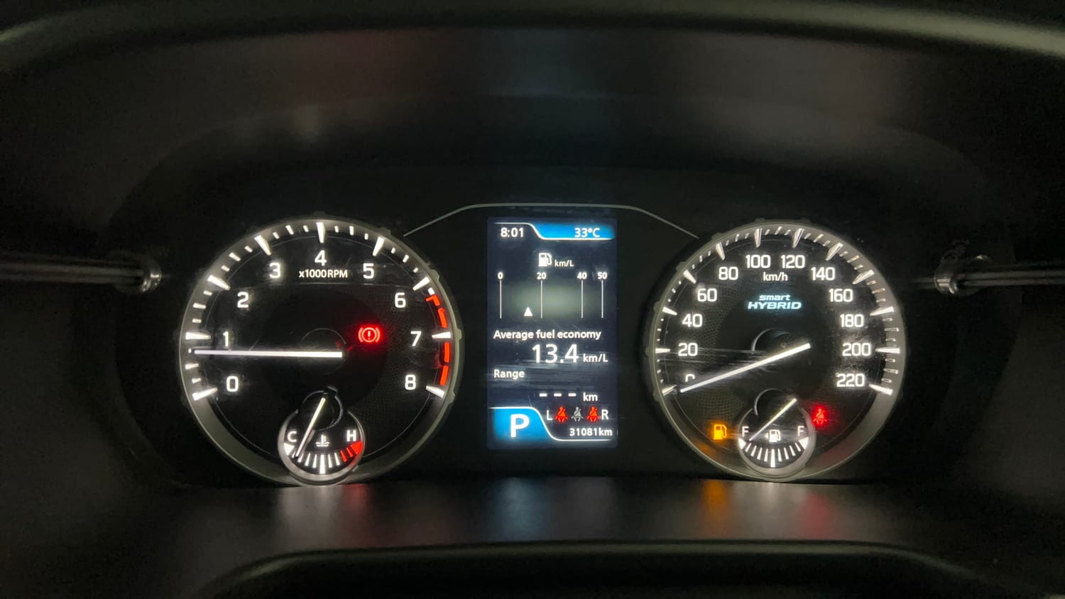 Used 2025 Maruti Suzuki Brezza Zxi Plus AT Dual Tone Petrol Automatic interior CLUSTERMETER VIEW