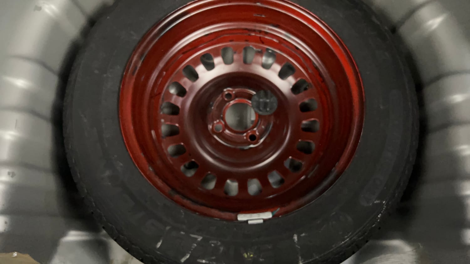 Used 2022 Renault Kiger RXZ AMT Petrol Automatic tyres SPARE TYRE VIEW