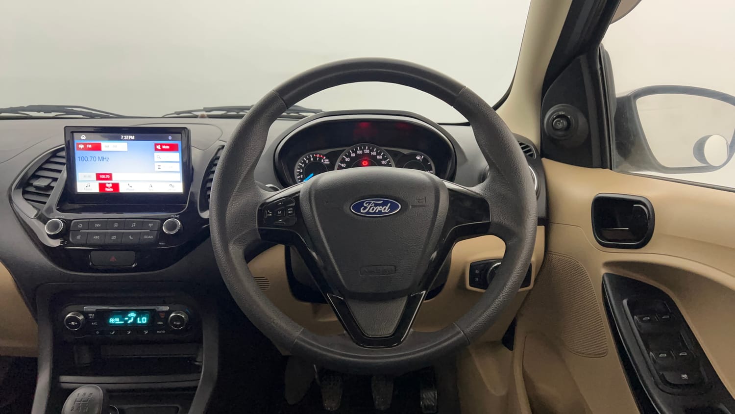 Used 2021 Ford Figo Aspire Titanium Plus 1.2 Ti-VCT Petrol Manual interior STEERING VIEW