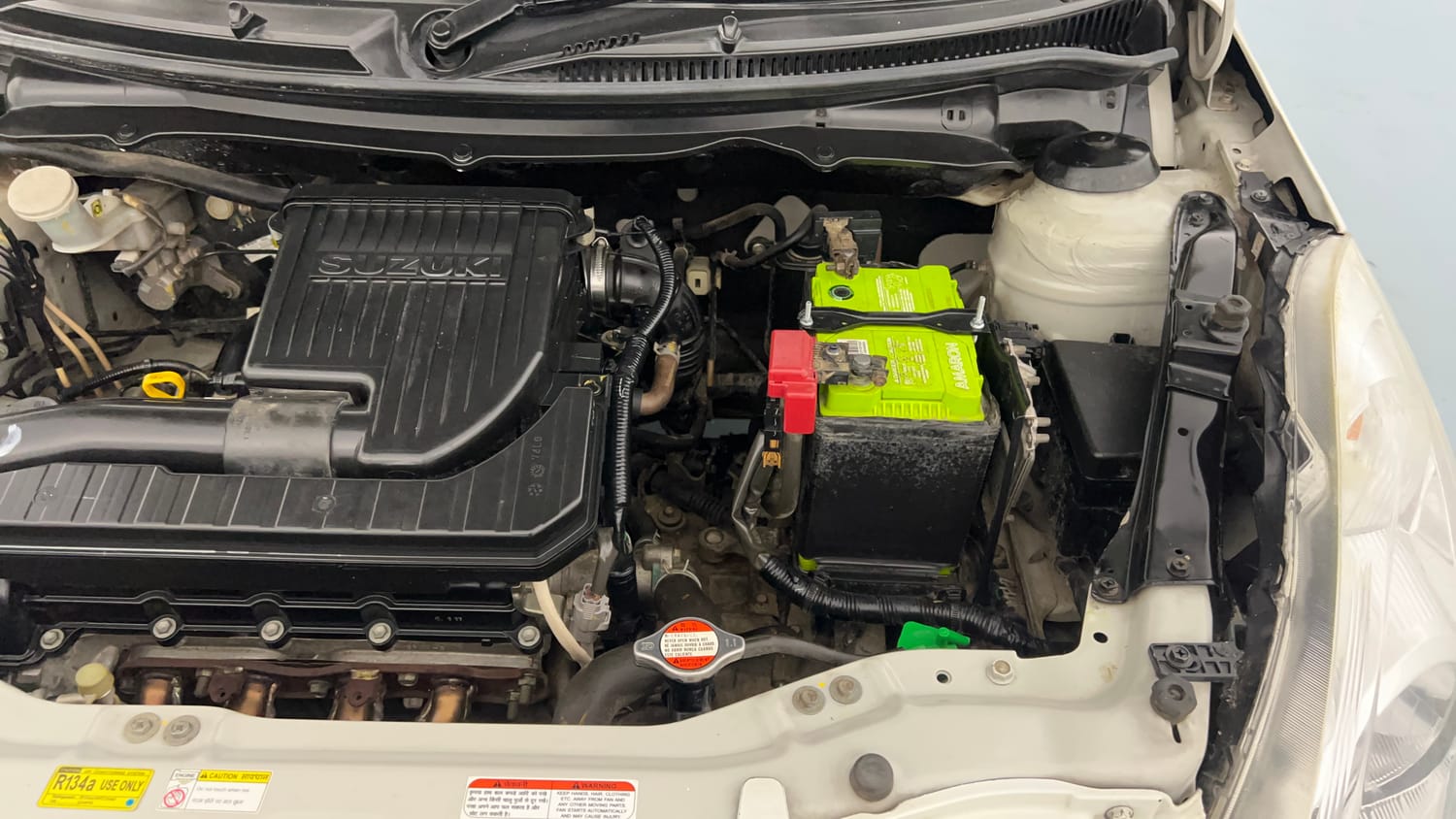Used 2017 Maruti Suzuki Swift VXI (O) Petrol Manual engine ENGINE LEFT SIDE VIEW