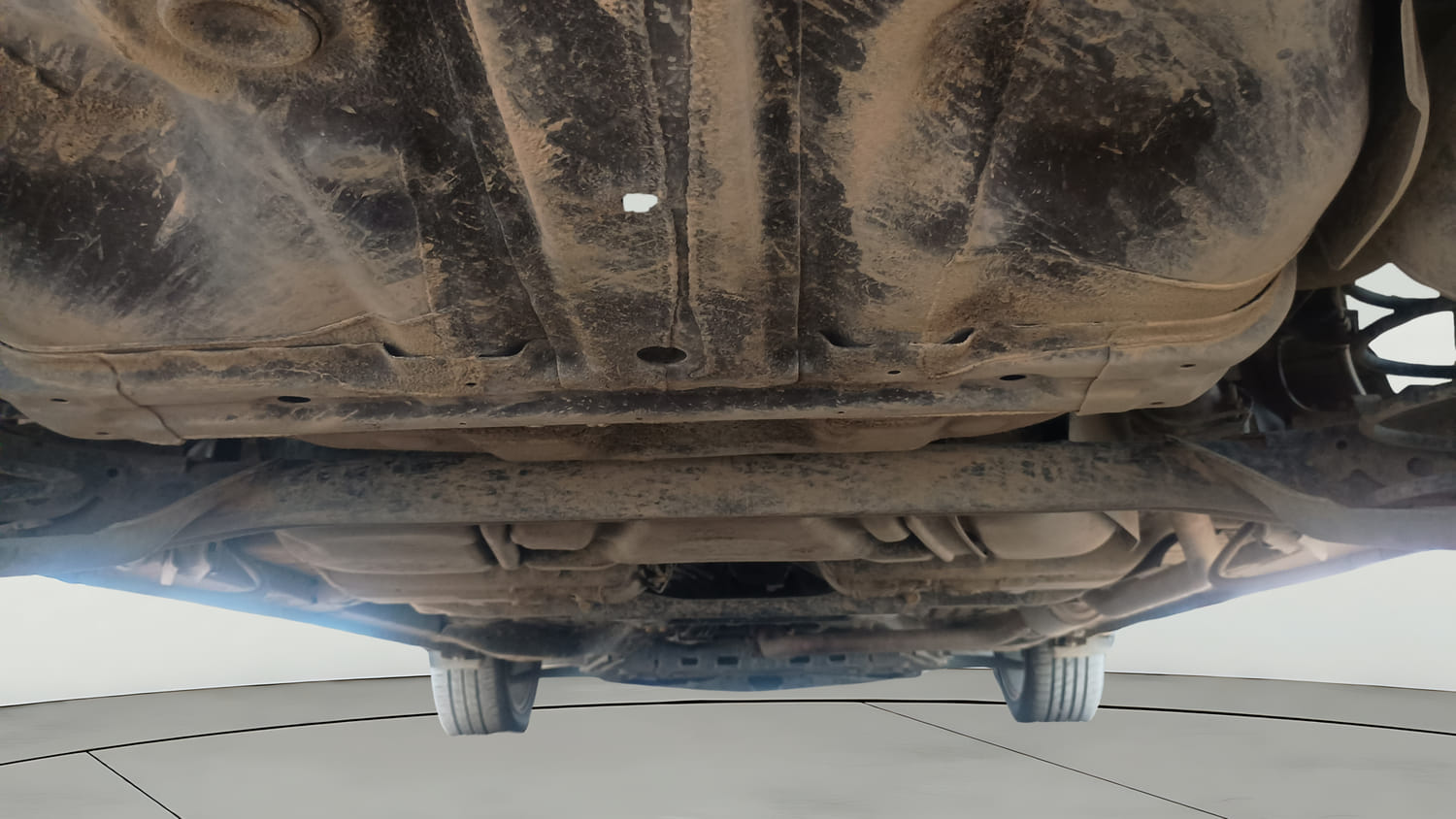 Used 2023 Honda City ZX Petrol Petrol Manual extra REAR UNDERBODY VIEW (TAKEN FROM REAR)