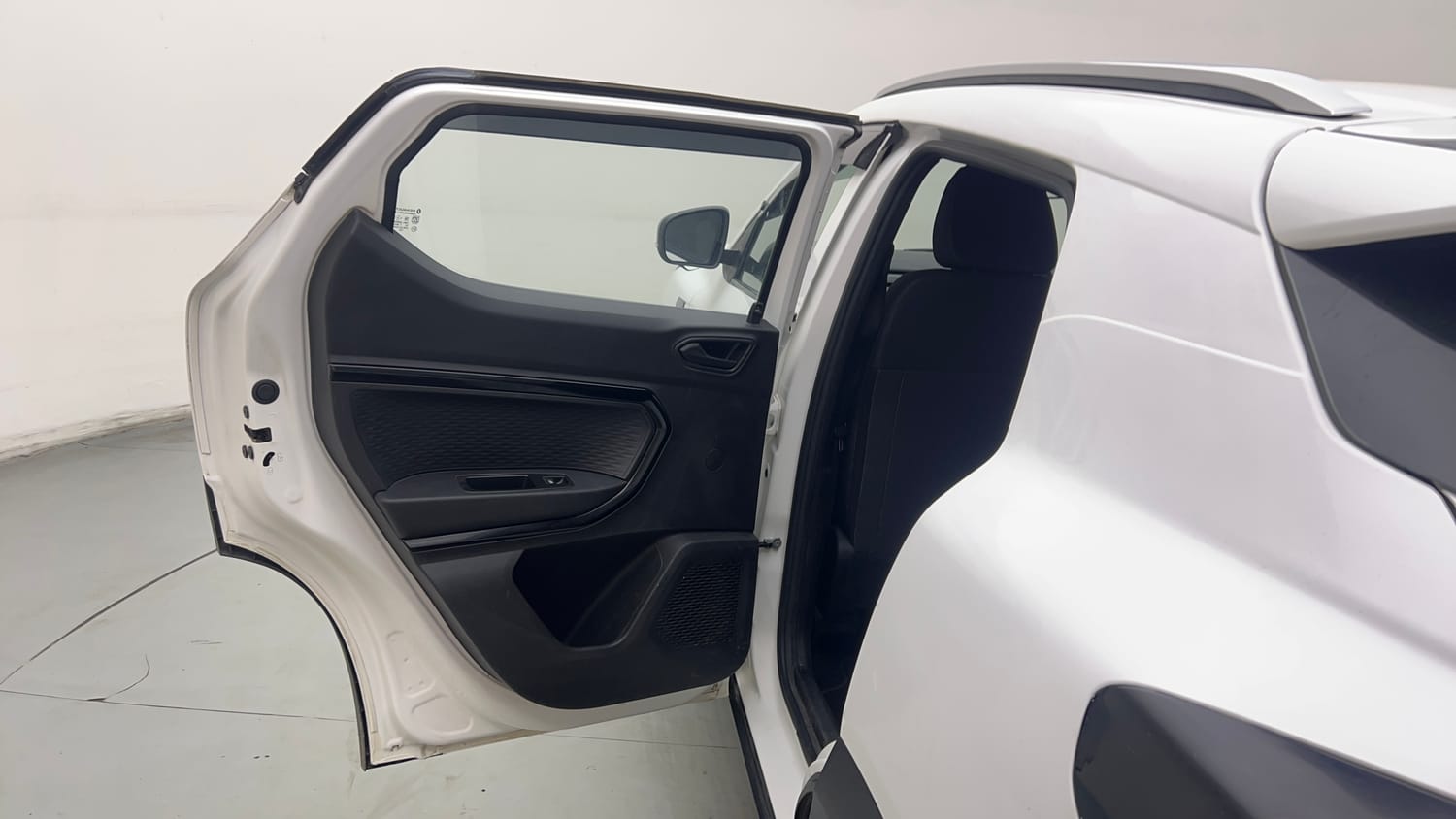 Used 2025 Renault Kiger RXE Petrol Manual interior LEFT REAR DOOR OPEN VIEW