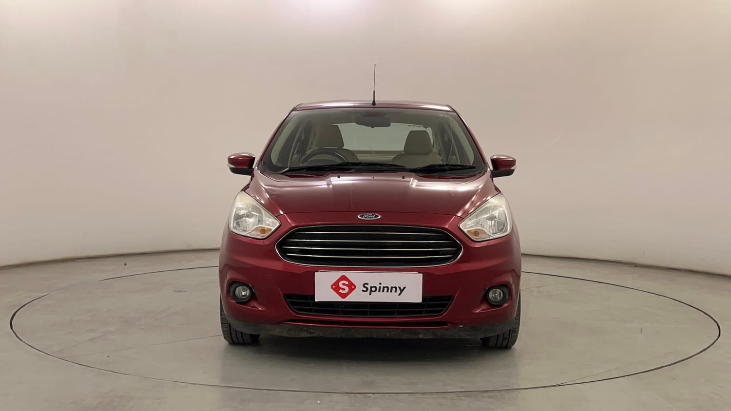 Used 2017 Ford Figo Aspire Titanium 1.2 Ti-VCT Petrol Manual exterior FRONT VIEW
