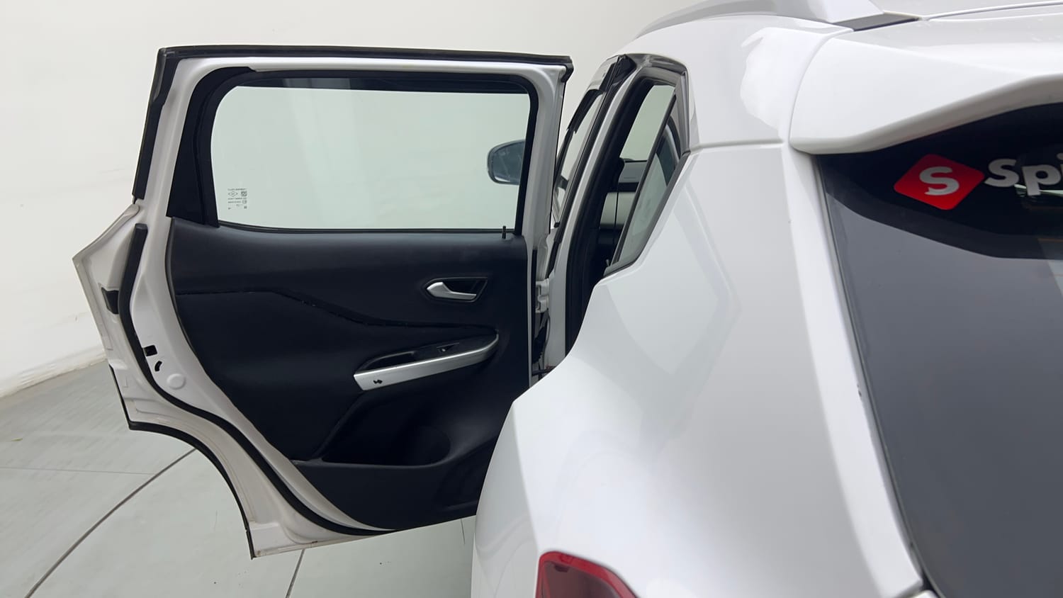 Used 2024 Nissan Magnite XL Petrol Manual interior LEFT REAR DOOR OPEN VIEW