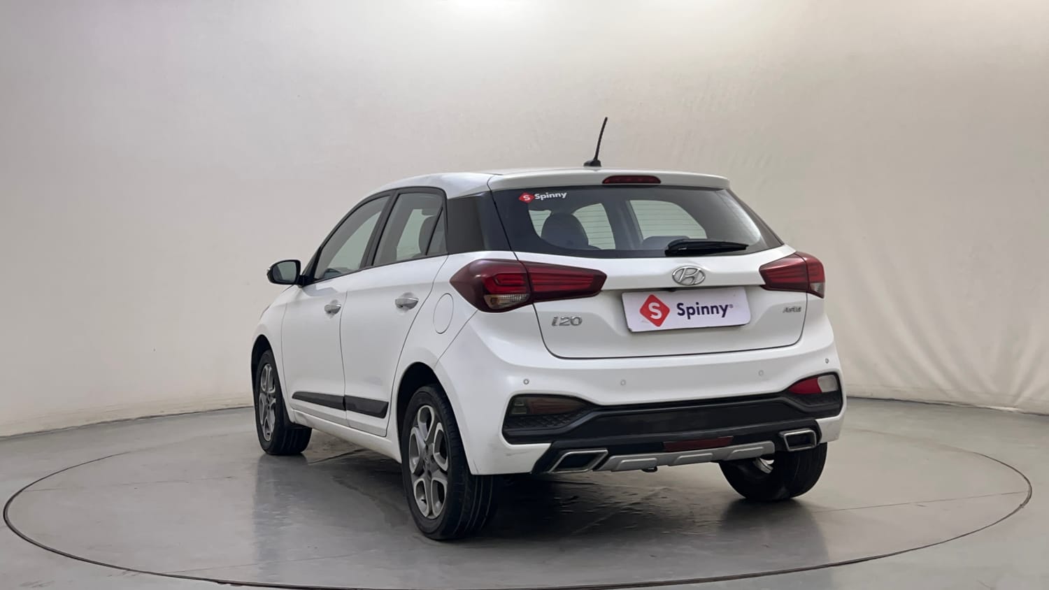 Used 2019 Hyundai Elite i20 Asta 1.2 AT Petrol Automatic exterior LEFT REAR CORNER VIEW