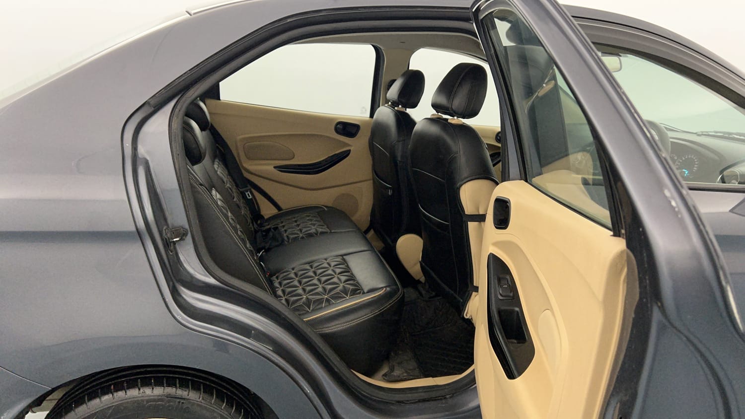 Used 2021 Ford Figo Aspire Titanium Plus 1.2 Ti-VCT Petrol Manual interior RIGHT SIDE REAR DOOR CABIN VIEW