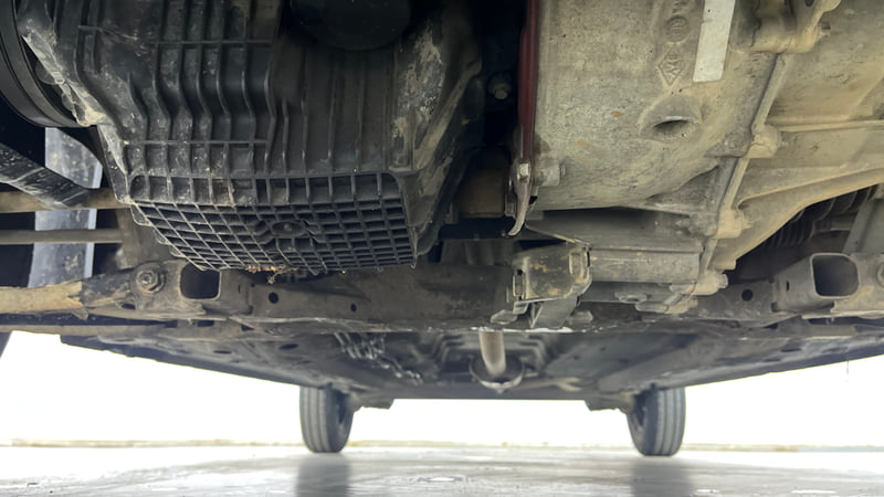 Used 2016 Renault Kwid RXT Petrol Manual extra FRONT LEFT UNDERBODY VIEW