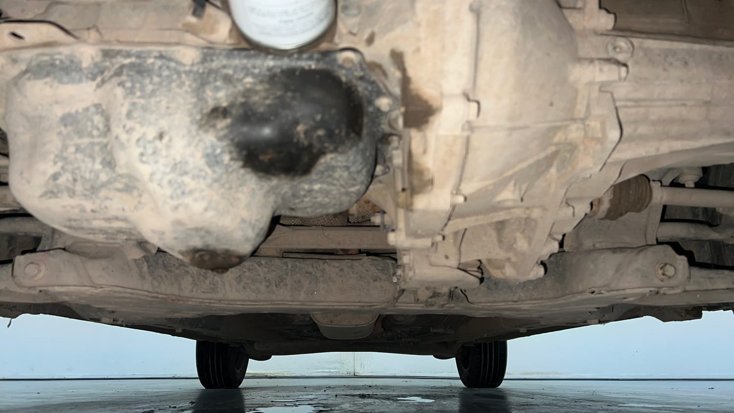 Used 2021 Ford Figo Aspire Titanium Plus 1.2 Ti-VCT Petrol Manual extra FRONT LEFT UNDERBODY VIEW