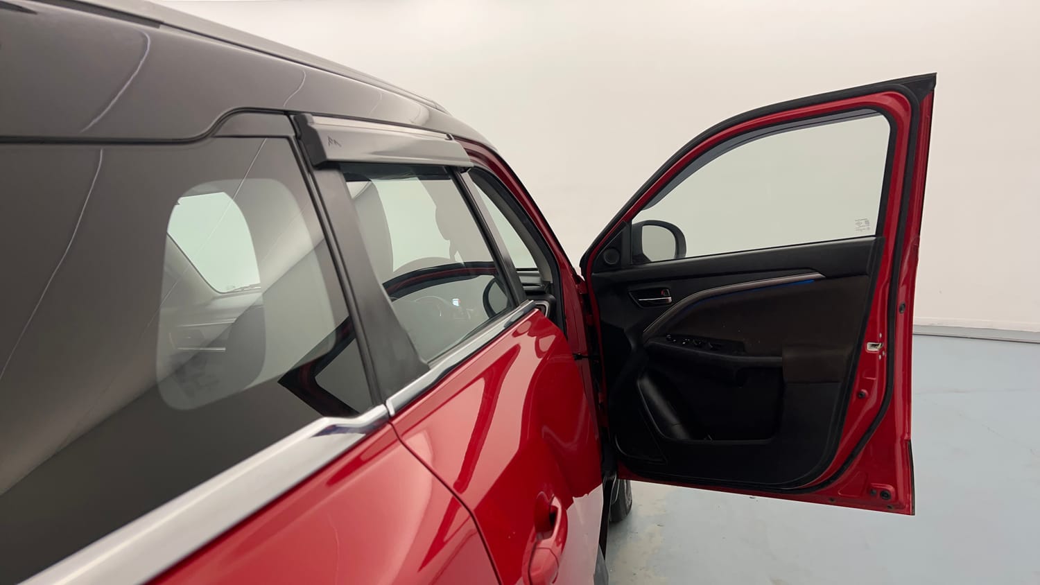 Used 2025 Maruti Suzuki Brezza Zxi Plus AT Dual Tone Petrol Automatic interior RIGHT FRONT DOOR OPEN VIEW