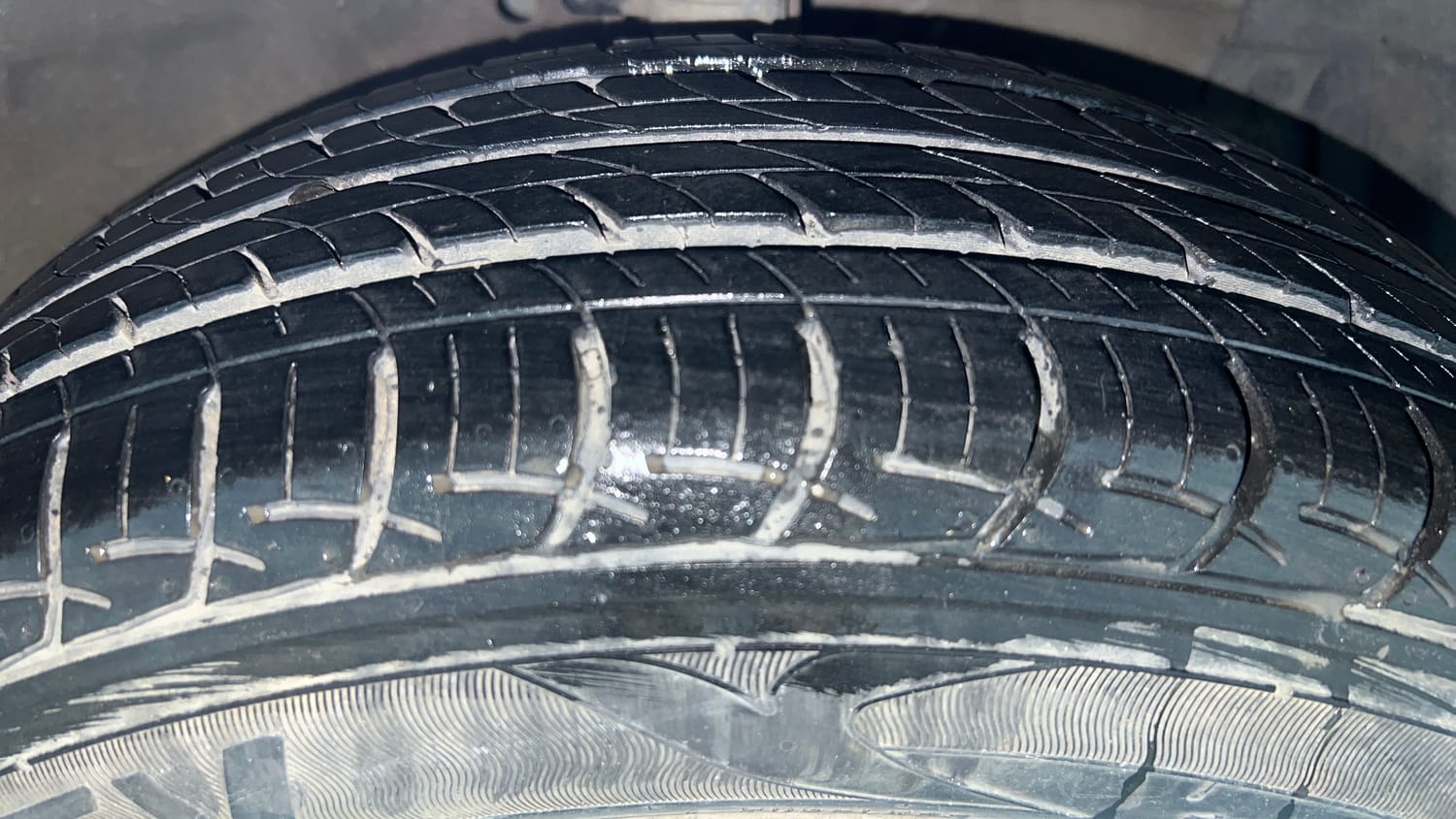 Used 2018 Maruti Suzuki Ciaz Sigma 1.4 MT Petrol Manual tyres RIGHT FRONT TYRE TREAD VIEW