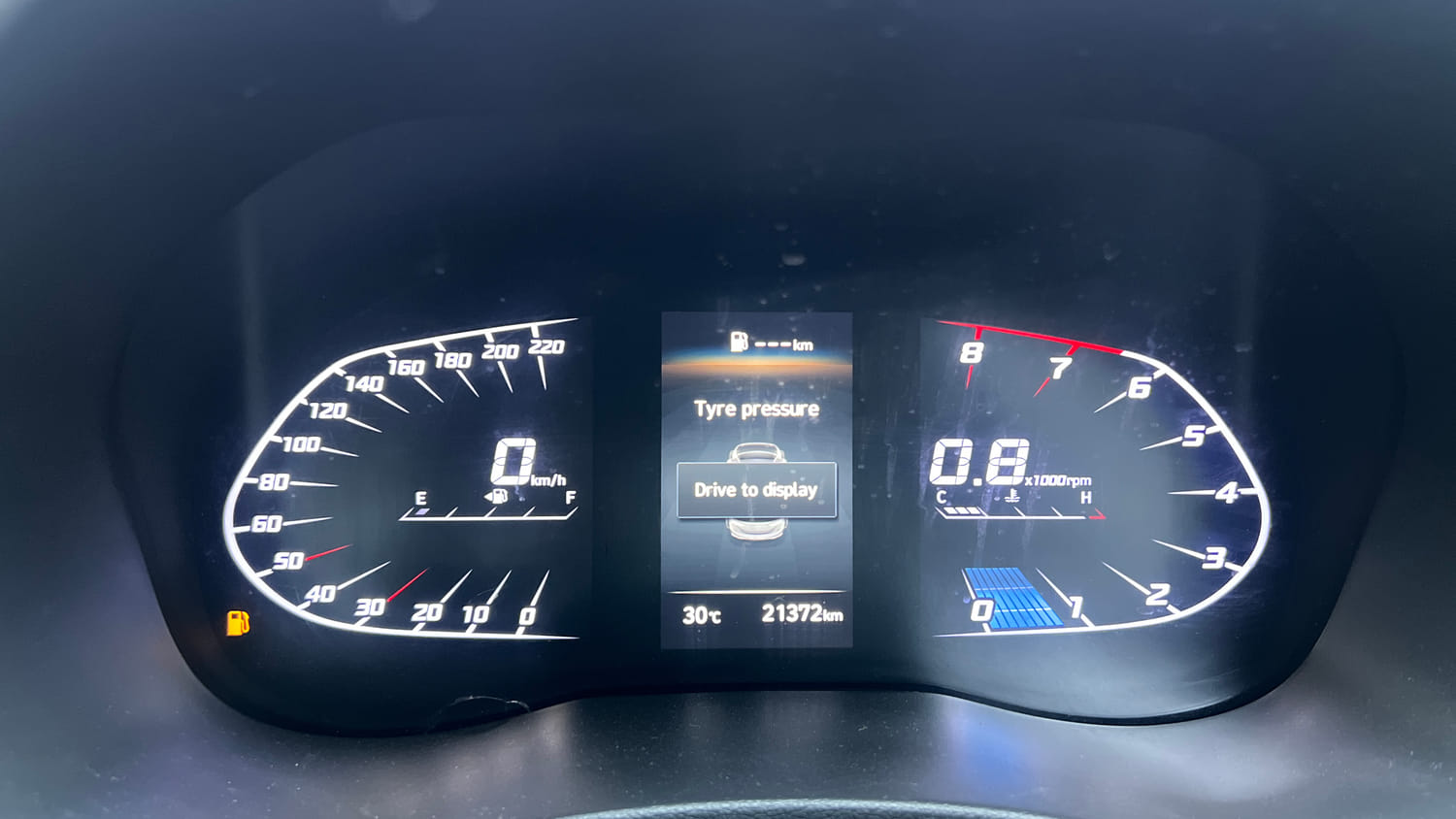 Used 2022 Hyundai Verna SX 1.5 MPi Petrol Manual interior CLUSTERMETER VIEW