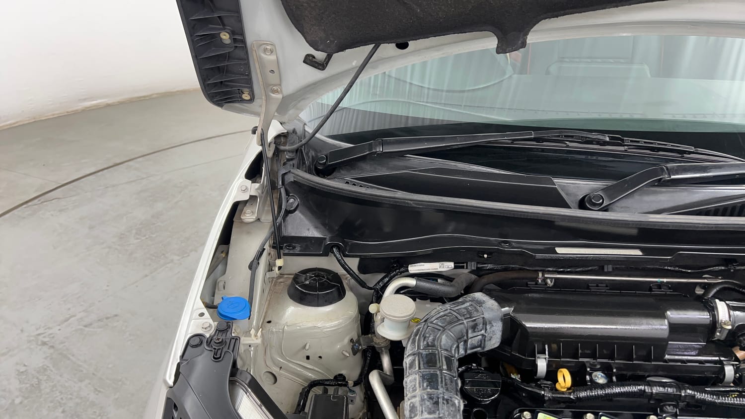 Used 2019 Maruti Suzuki Ignis Sigma 1.2 MT Petrol Manual engine ENGINE RIGHT SIDE HINGE & APRON VIEW