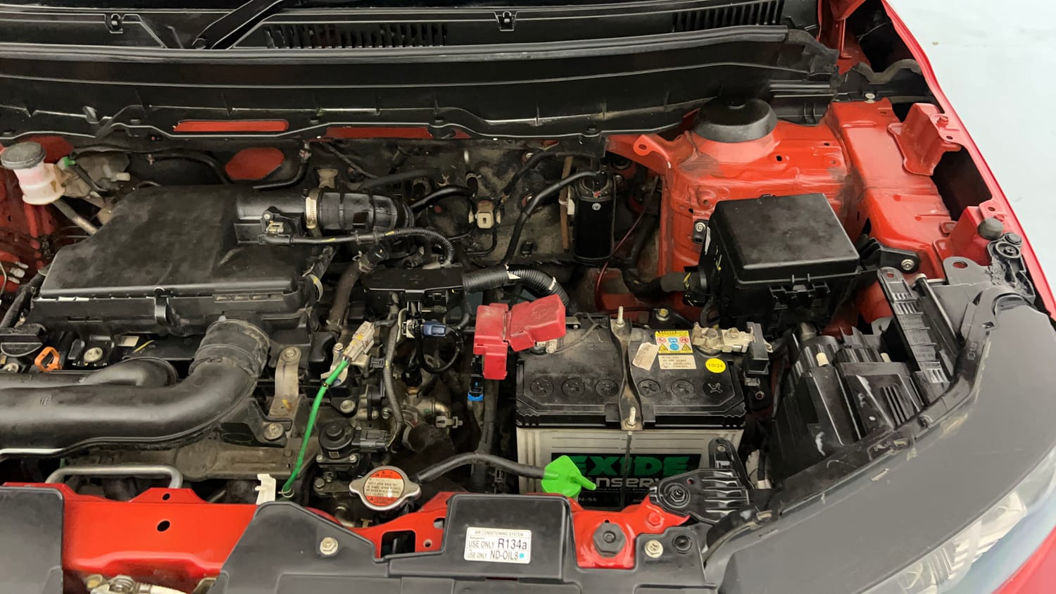 Used 2025 Maruti Suzuki Brezza Zxi Plus AT Dual Tone Petrol Automatic engine ENGINE LEFT SIDE VIEW