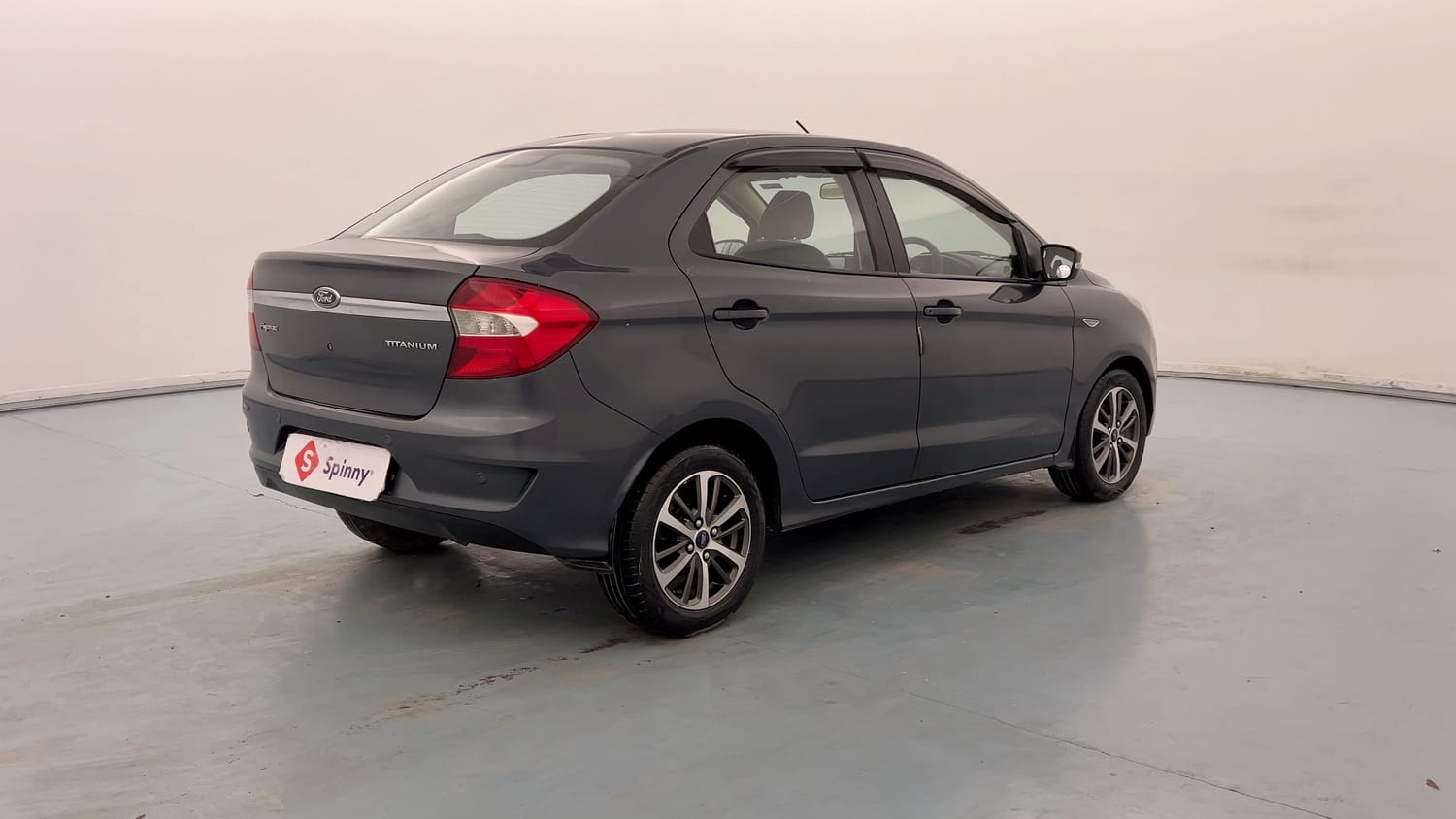 Used 2021 Ford Figo Aspire Titanium Plus 1.2 Ti-VCT Petrol Manual exterior RIGHT REAR CORNER VIEW