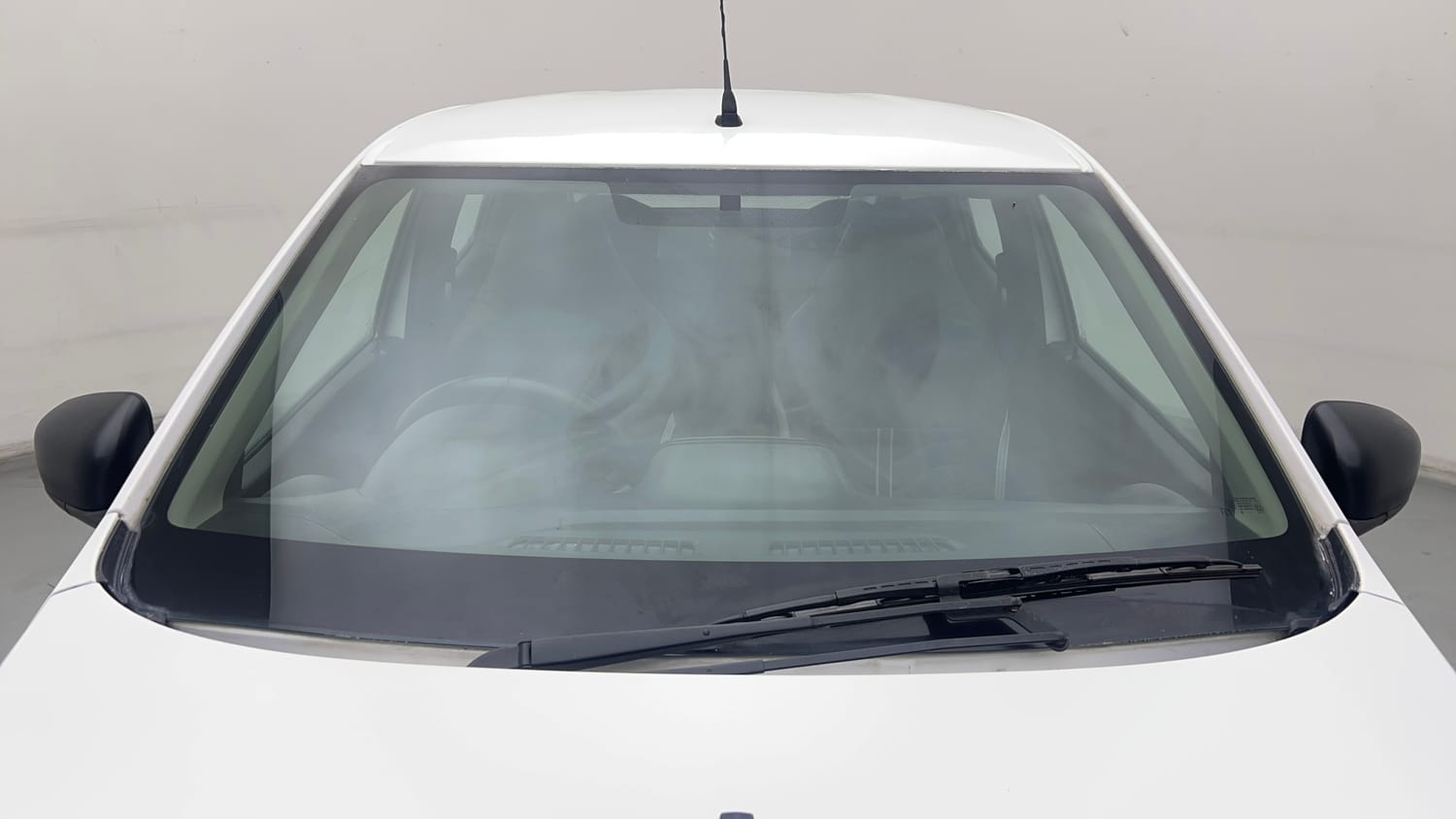 Used 2019 Renault Kwid RXL Petrol Manual exterior FRONT WINDSHIELD VIEW