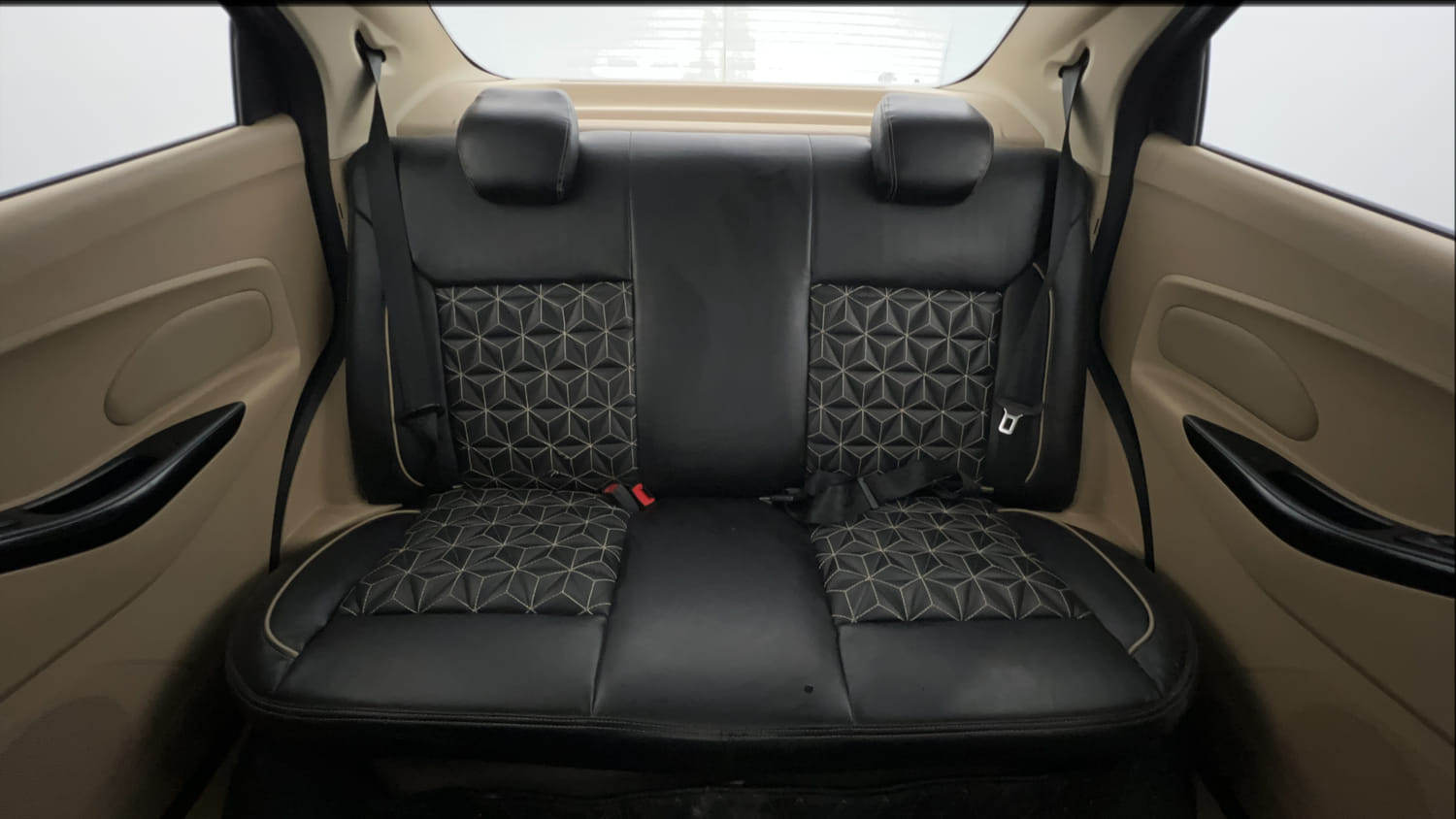 Used 2021 Ford Figo Aspire Titanium Plus 1.2 Ti-VCT Petrol Manual interior REAR SEAT CONDITION VIEW