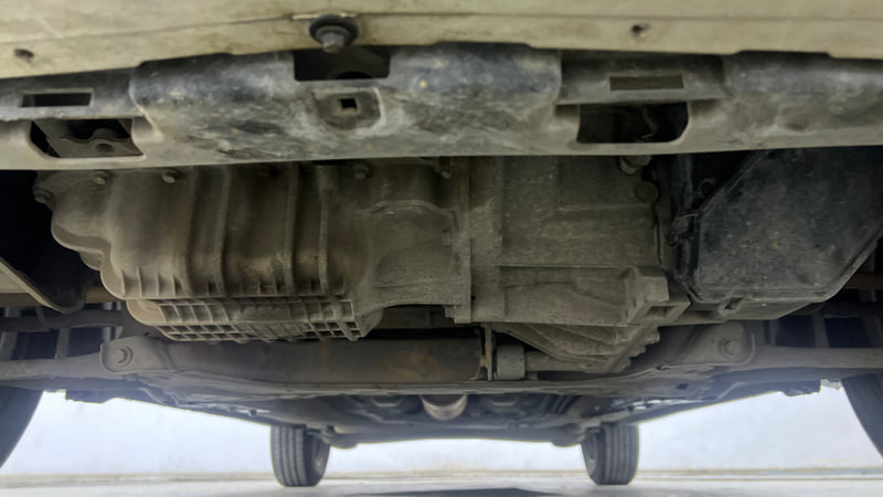 Used 2017 Ford Figo Titanium 1.2 Ti-VCT Petrol Manual extra FRONT LEFT UNDERBODY VIEW
