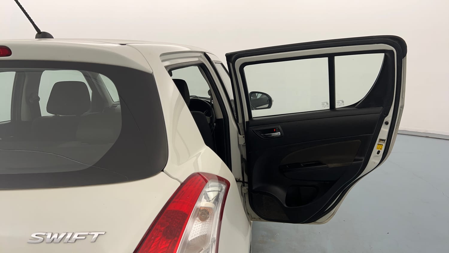 Used 2017 Maruti Suzuki Swift VXI (O) Petrol Manual interior RIGHT REAR DOOR OPEN VIEW