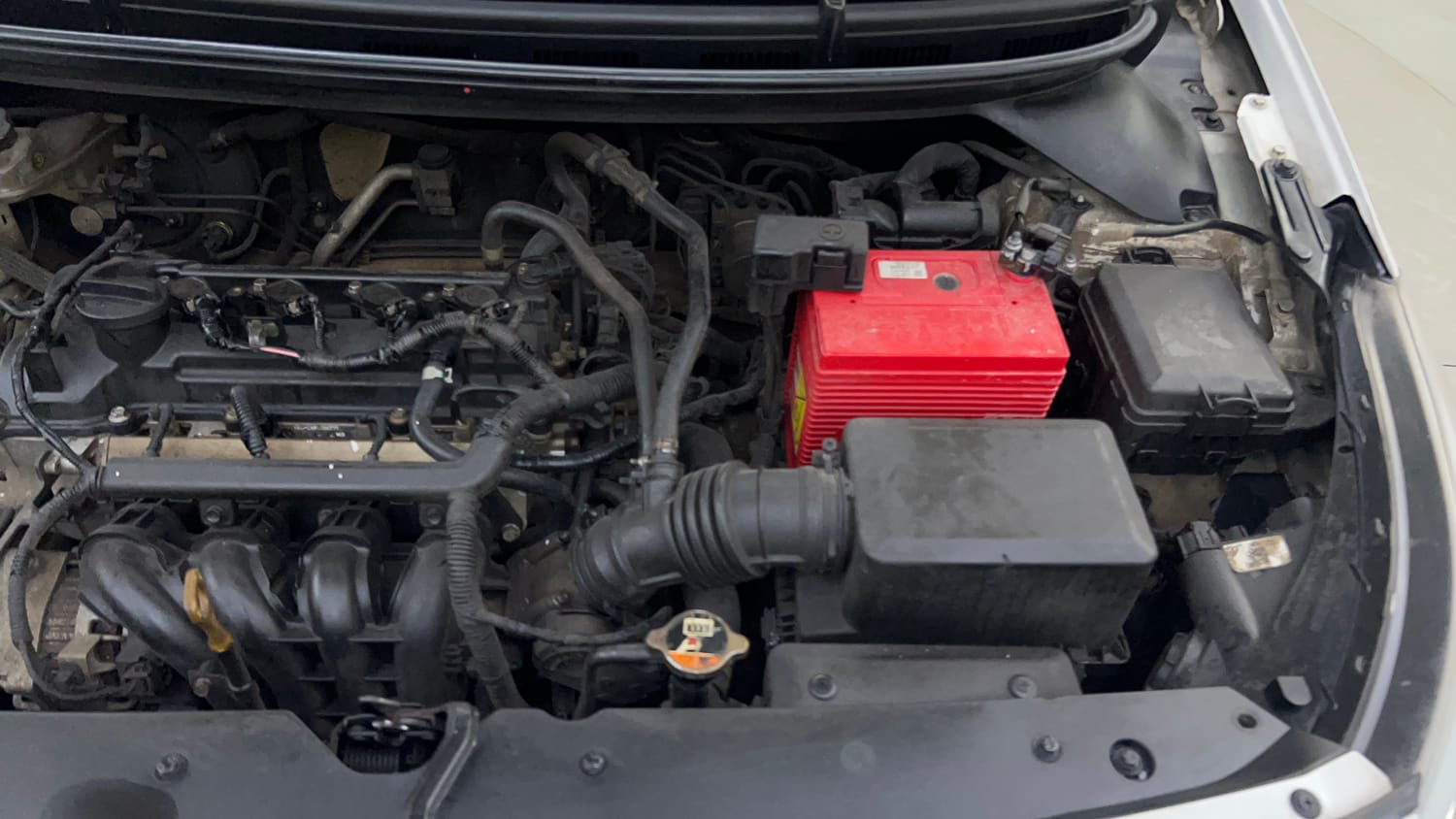 Used 2019 Hyundai Elite i20 Asta 1.2 AT Petrol Automatic engine ENGINE LEFT SIDE VIEW