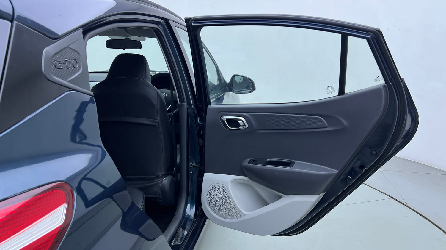 Used 2022 Hyundai Grand i10 Nios Sportz 1.2 Kappa VTVT CNG Cng Manual interior RIGHT REAR DOOR OPEN VIEW