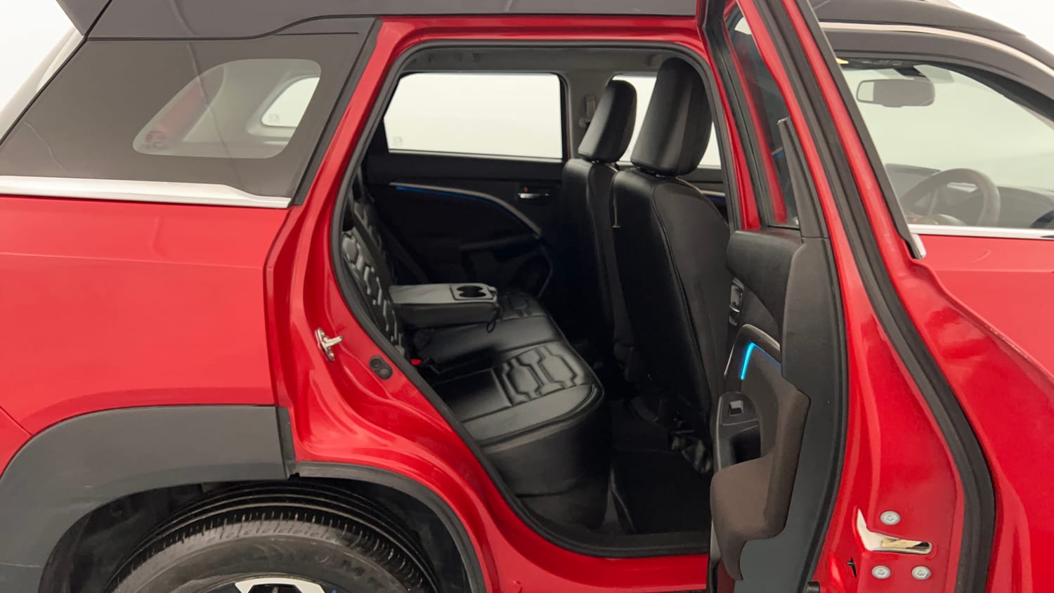 Used 2025 Maruti Suzuki Brezza Zxi Plus AT Dual Tone Petrol Automatic interior RIGHT SIDE REAR DOOR CABIN VIEW