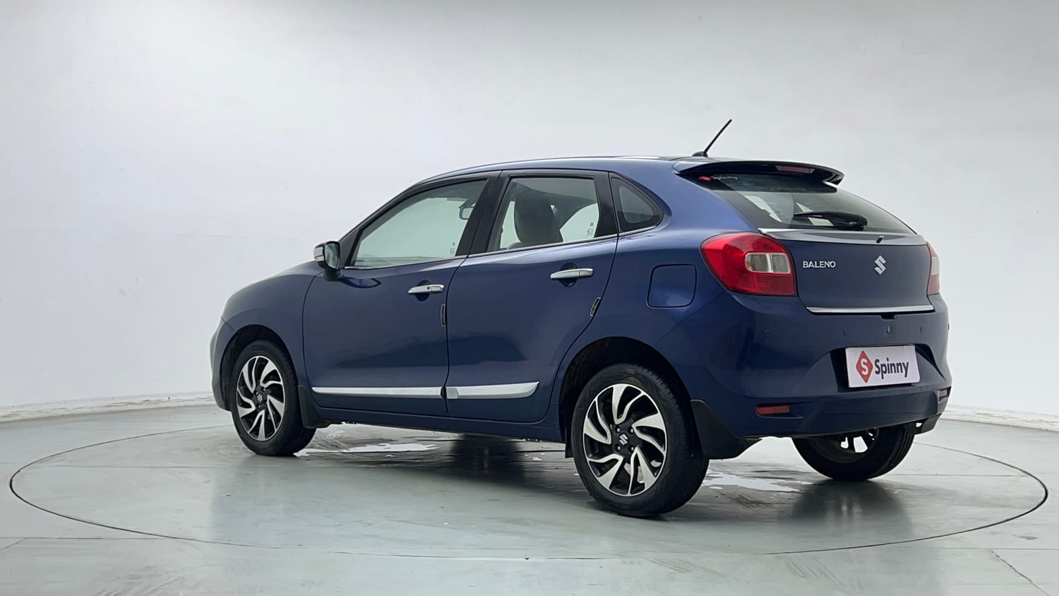 Used 2021 Maruti Suzuki Baleno Zeta Automatic Petrol Automatic exterior LEFT REAR CORNER VIEW