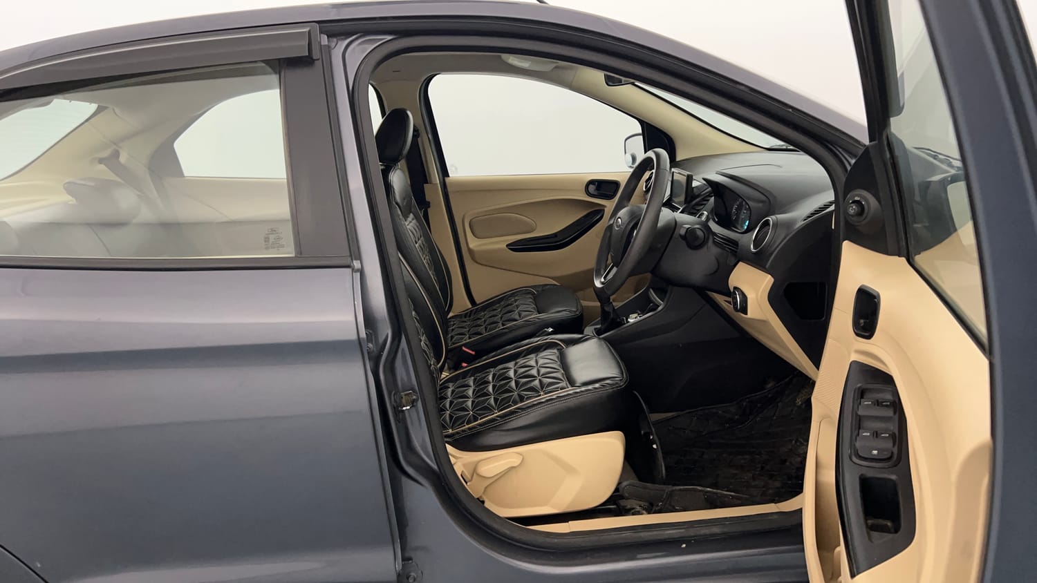 Used 2021 Ford Figo Aspire Titanium Plus 1.2 Ti-VCT Petrol Manual interior RIGHT SIDE FRONT DOOR CABIN VIEW