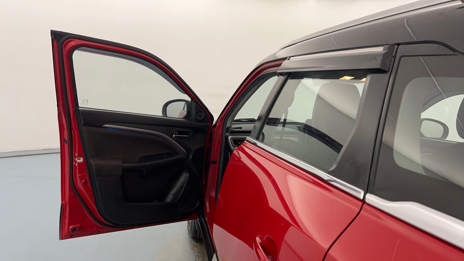Used 2025 Maruti Suzuki Brezza Zxi Plus AT Dual Tone Petrol Automatic interior LEFT FRONT DOOR OPEN VIEW